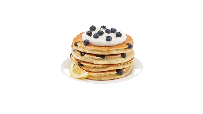 Protein Pancakes – Lemon Ricotta Blueberry