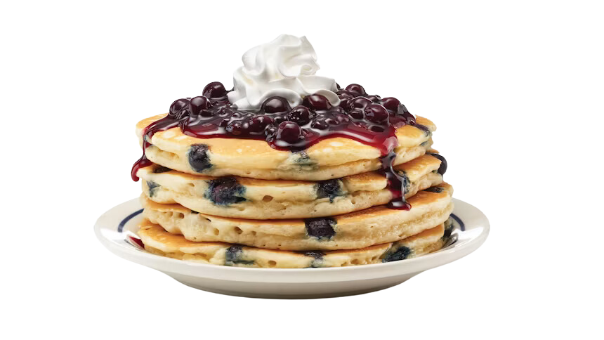 Double Blueberry Pancakes